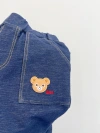 Xiaohua Family's 2022 autumn and winter new children's basic soft and fluffy bear and rabbit jeans Application Scenario